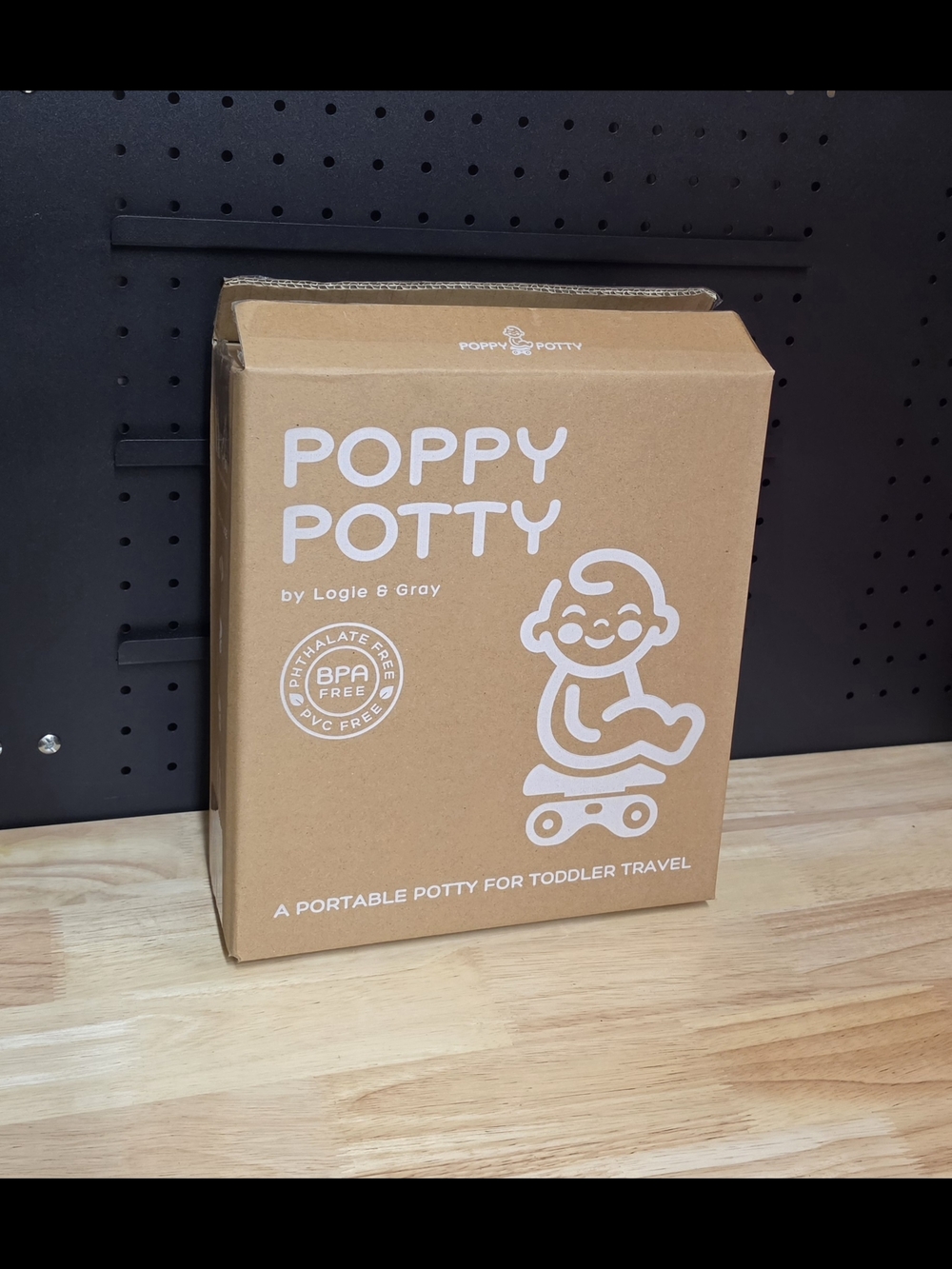 Poppy Potty Kids Travel Potty Seat - Blue - Picture 7 of 8